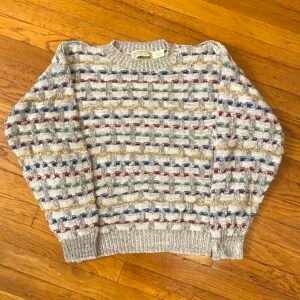 Vintage Waterfront Workshop Knit Sweater