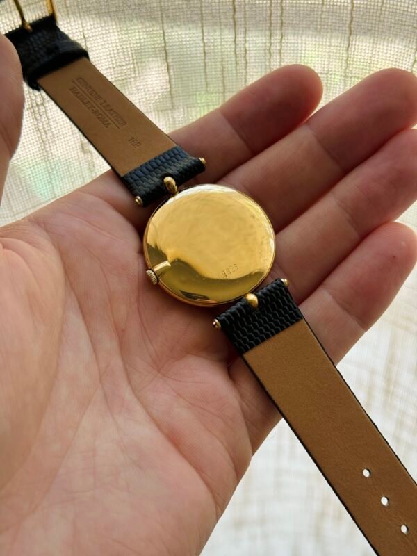 Bueche Girod Vintage Ultra Thin Manual Wind Watch 18k Serviced W/Box - Image 3