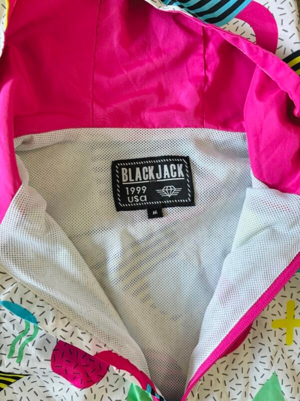 Vintage BlackJack Windbreaker Pullover Size M - Image 3