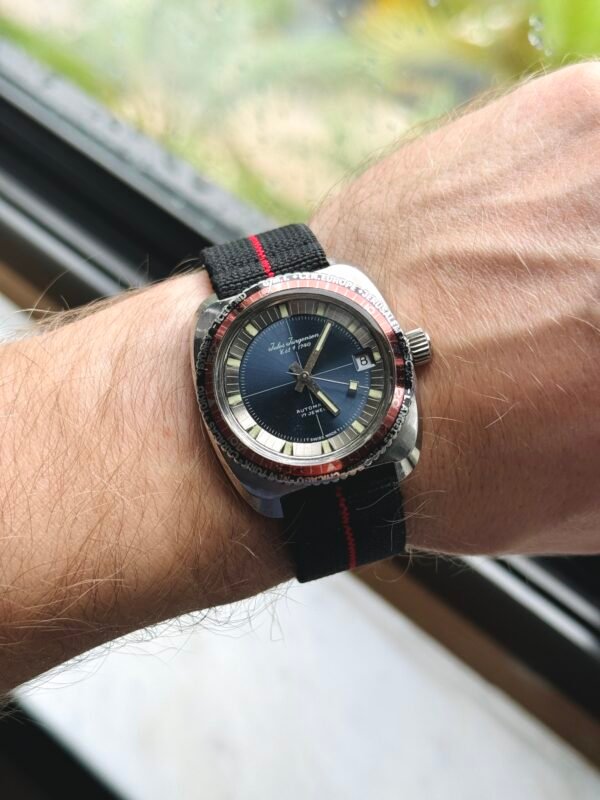Vintage Jules Jürgensen Worldtime Dive Watch Automatic 36mm - Image 2