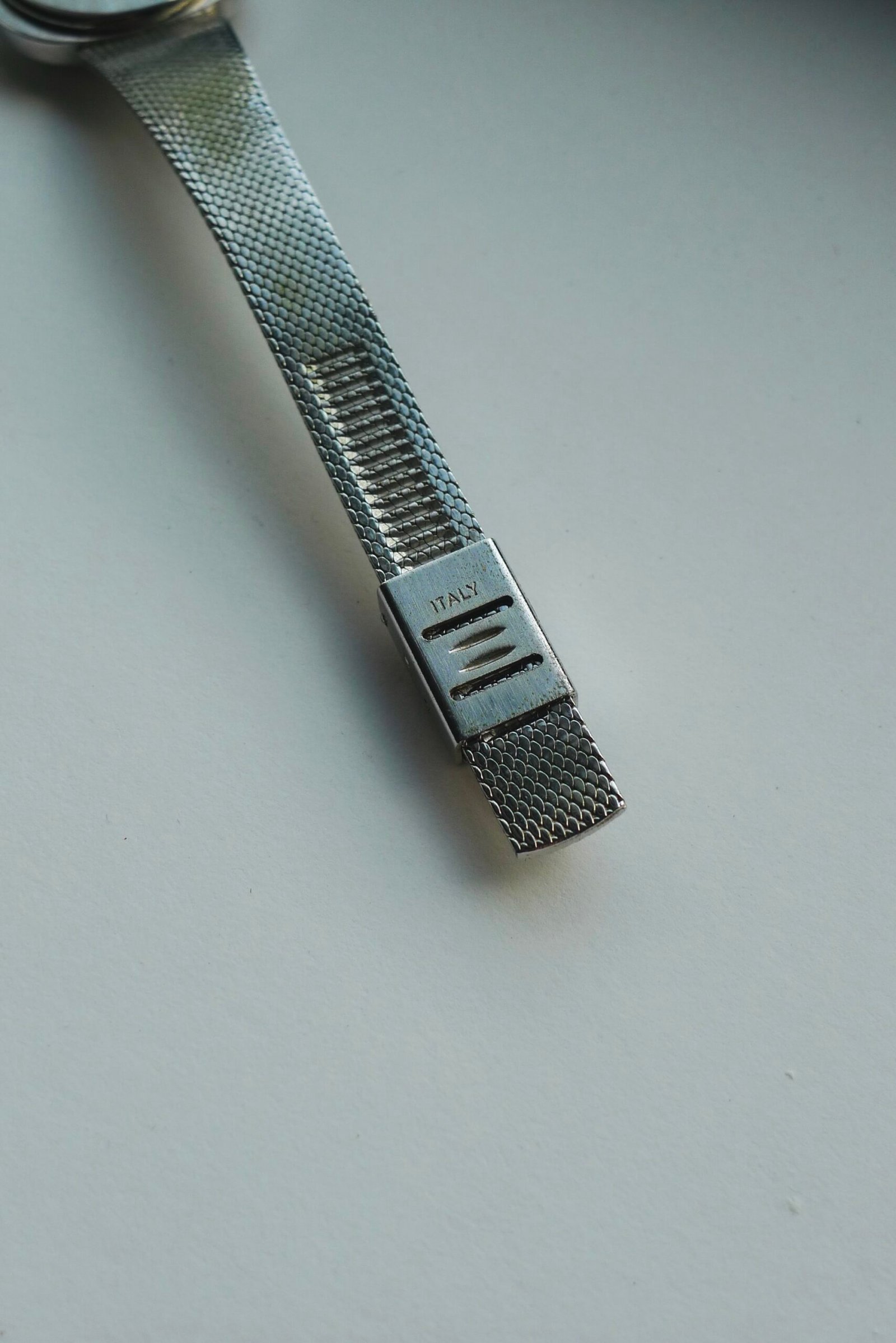 Vintage Jules Jurgensen Manual Winding Watch Blue Shades Dial - Image 6
