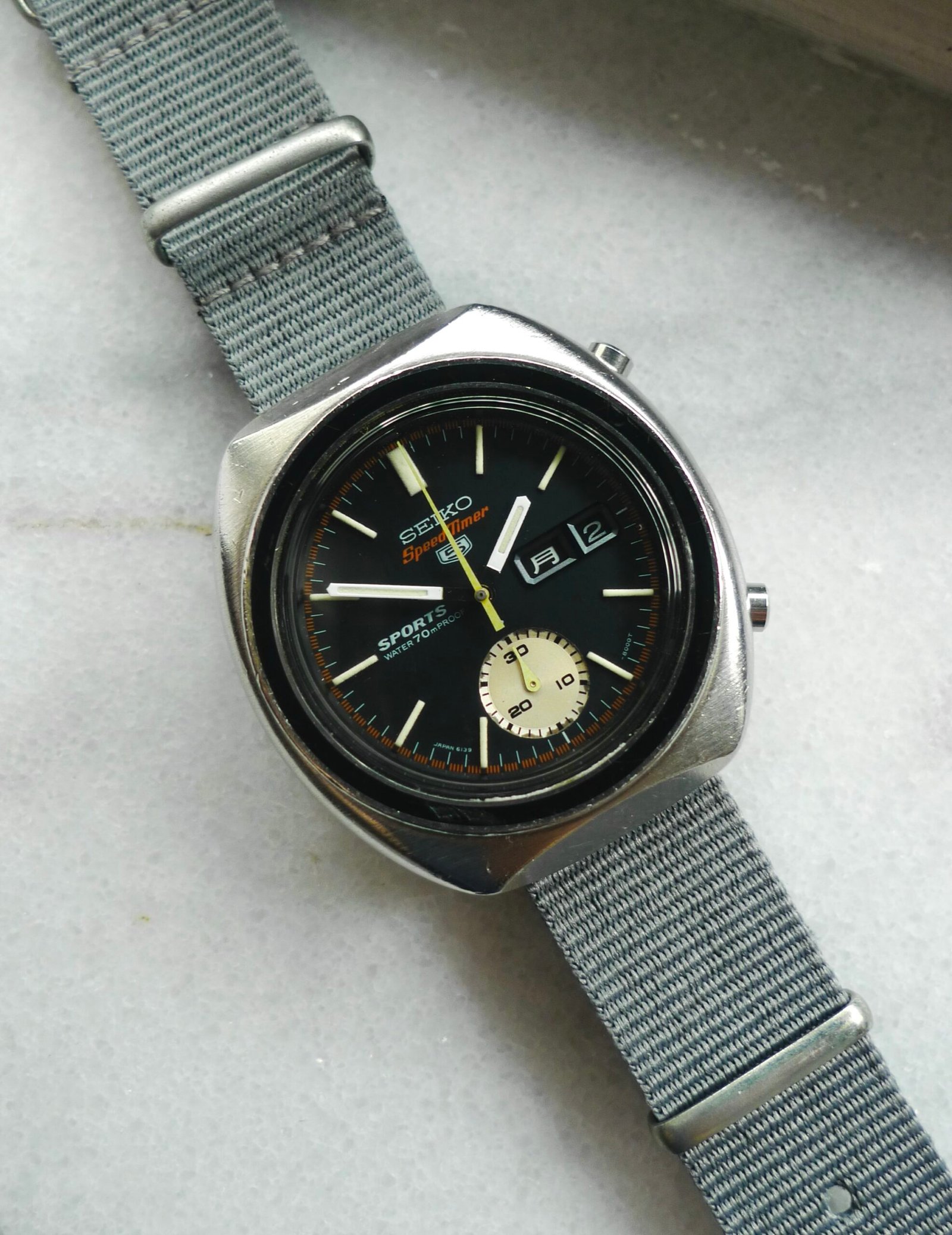 Vintage Seiko 5 Sports Speed-Timer 6139-8001 - Image 5