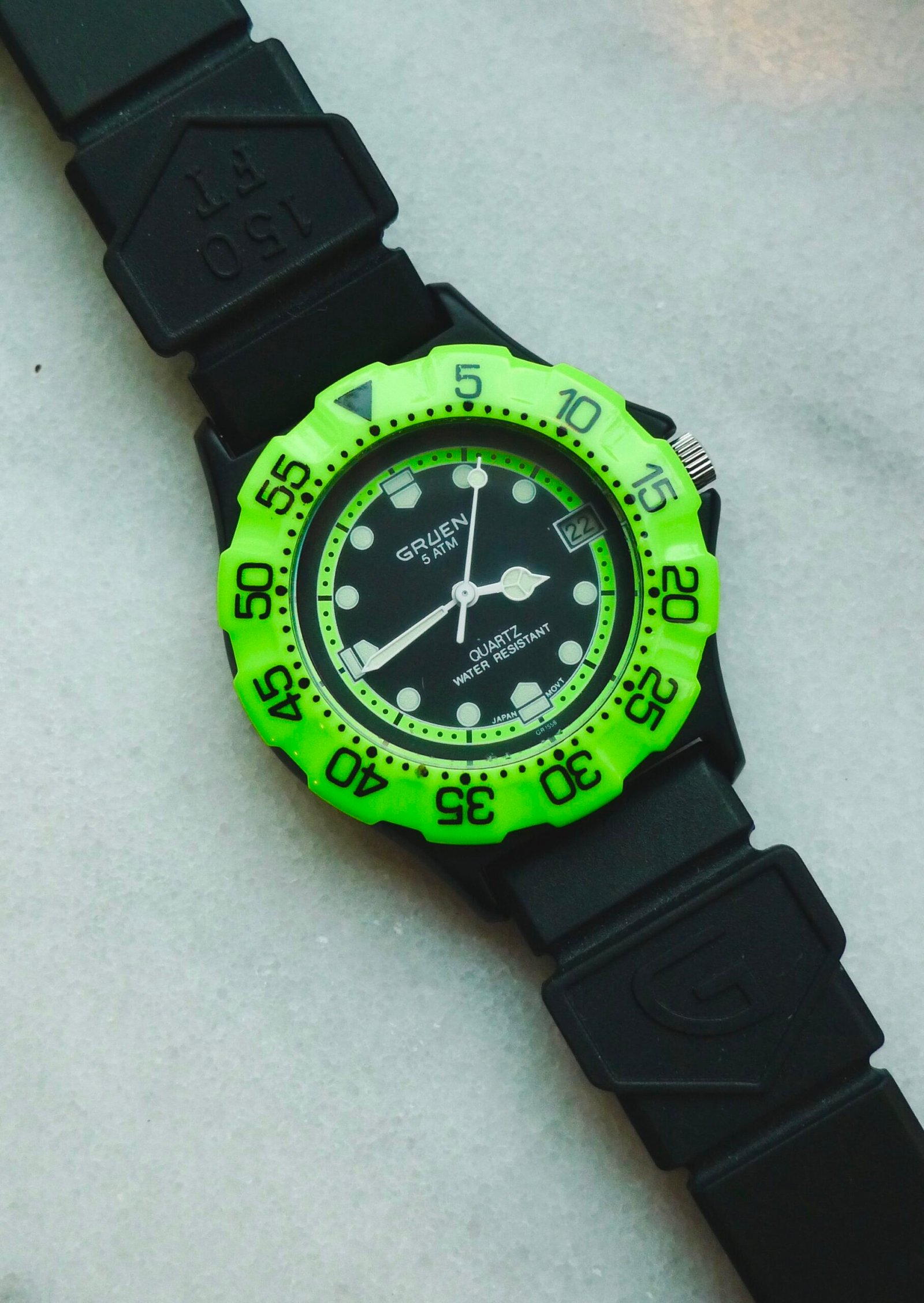 Vintage Gruen Formula One Quartz Watch