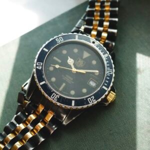 Vintage TAG Heuer 1000 Professional Reference 980.029n Quartz 1980s