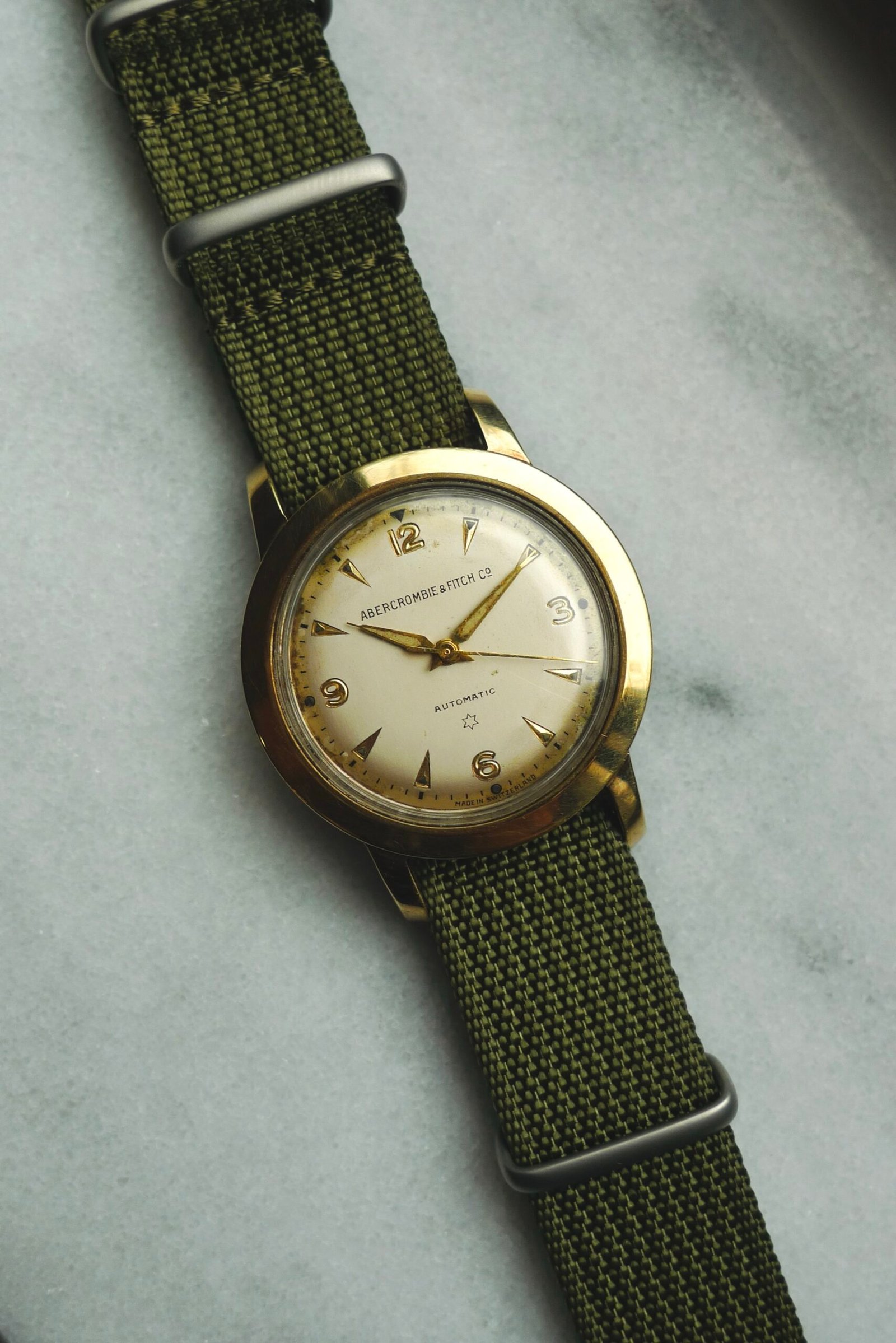 Vintage Abercrombie & Fitch Automatic Watch 34mm - Image 2