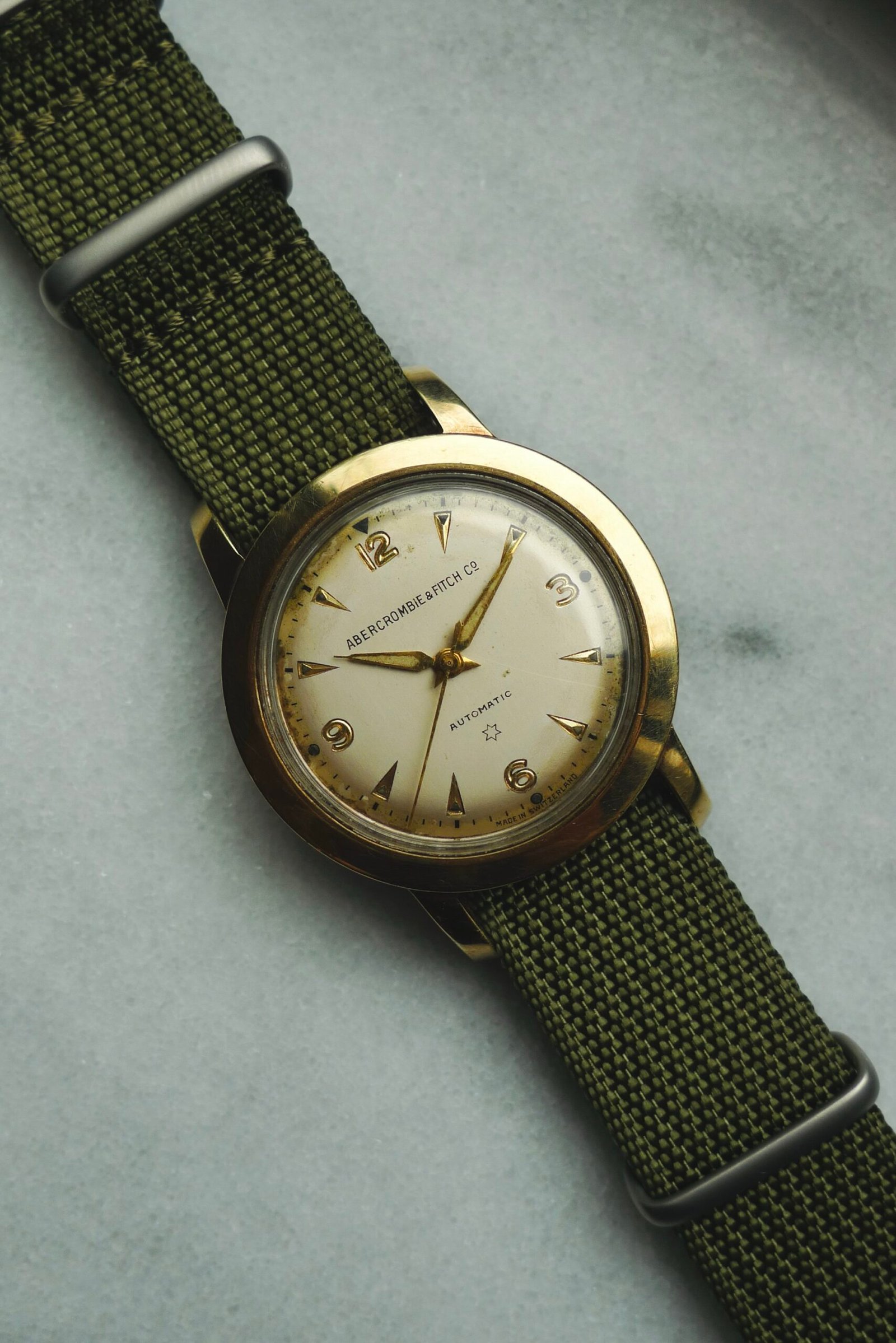 Vintage Abercrombie & Fitch Automatic Watch 34mm