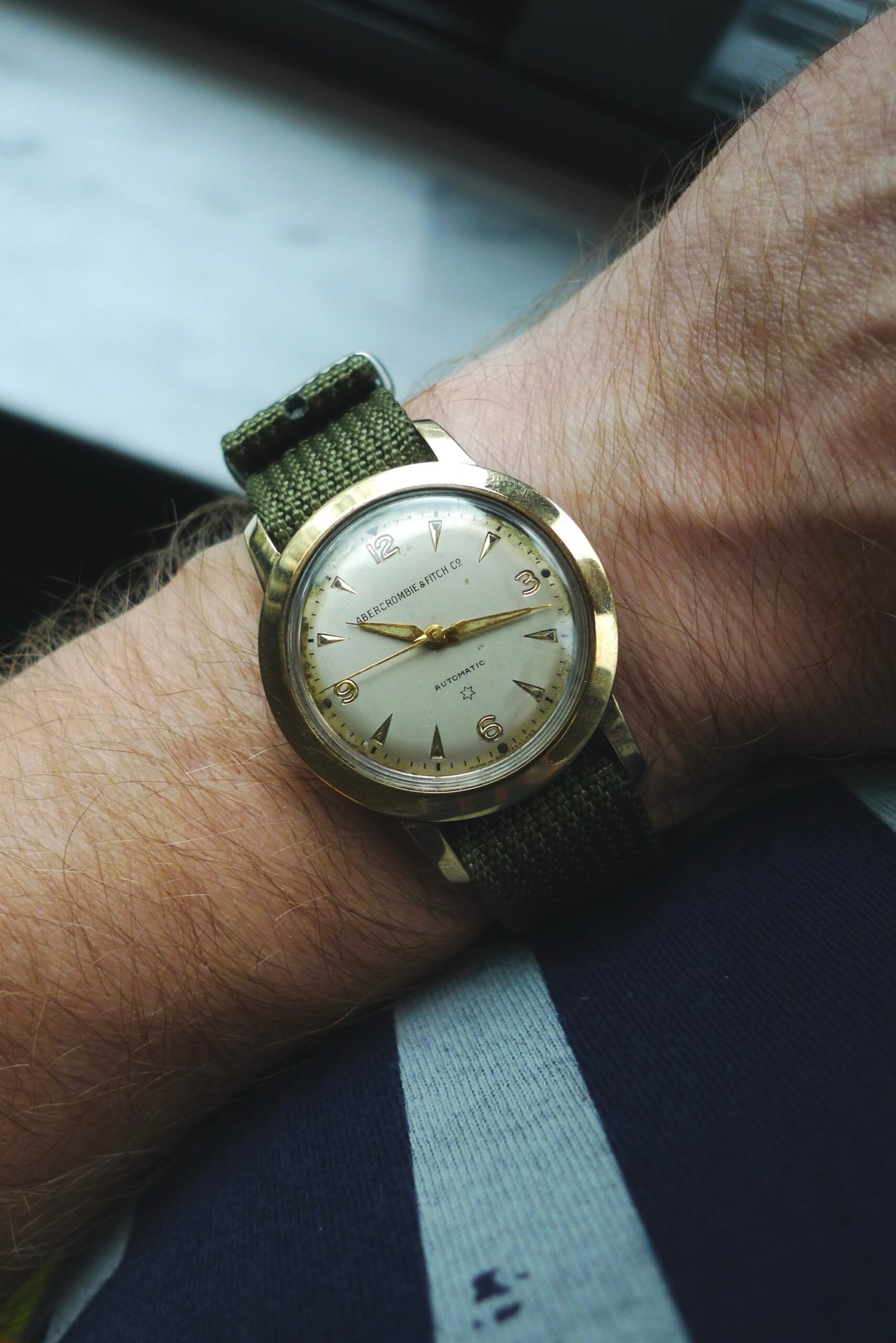 Vintage Abercrombie & Fitch Automatic Watch 34mm - Image 4