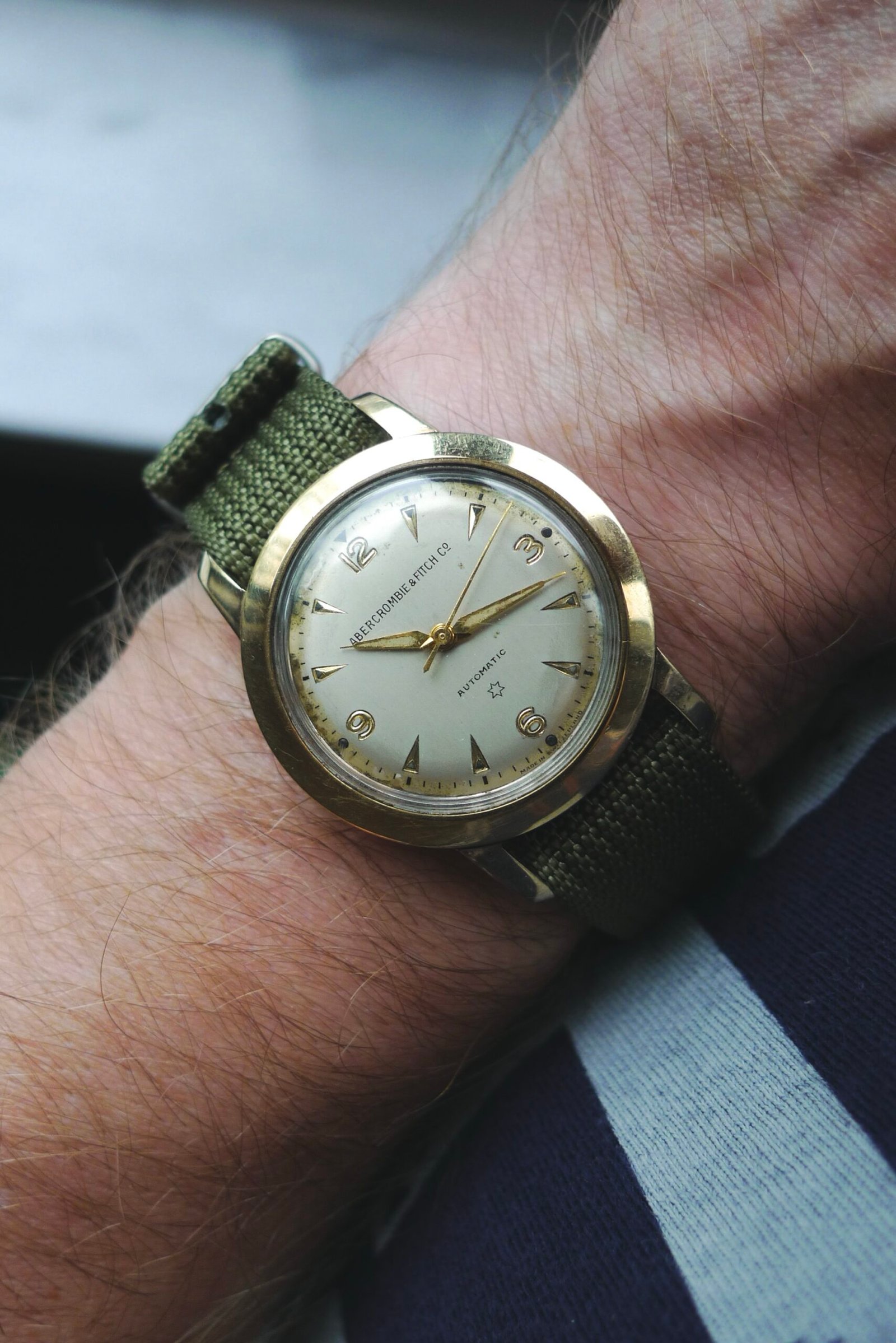 Vintage Abercrombie & Fitch Automatic Watch 34mm - Image 3