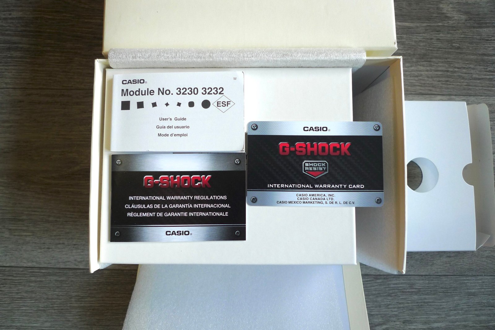 G-SHOCK x John Mayer x Hodinkee Ref. 6900-PT80 White/Cream Full Set Box and Papers - Image 8