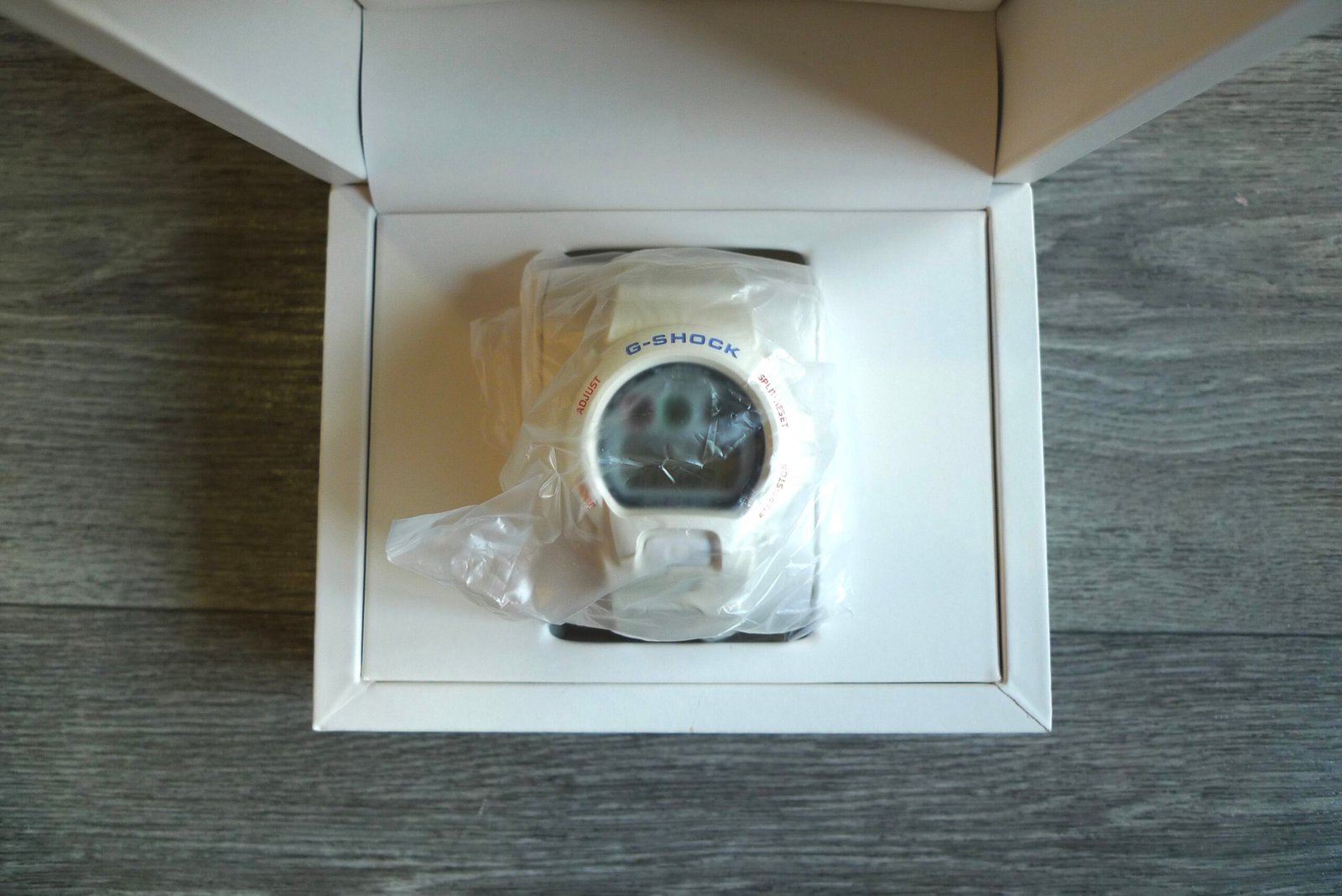 G-SHOCK x John Mayer x Hodinkee Ref. 6900-PT80 White/Cream Full Set Box and Papers - Image 2