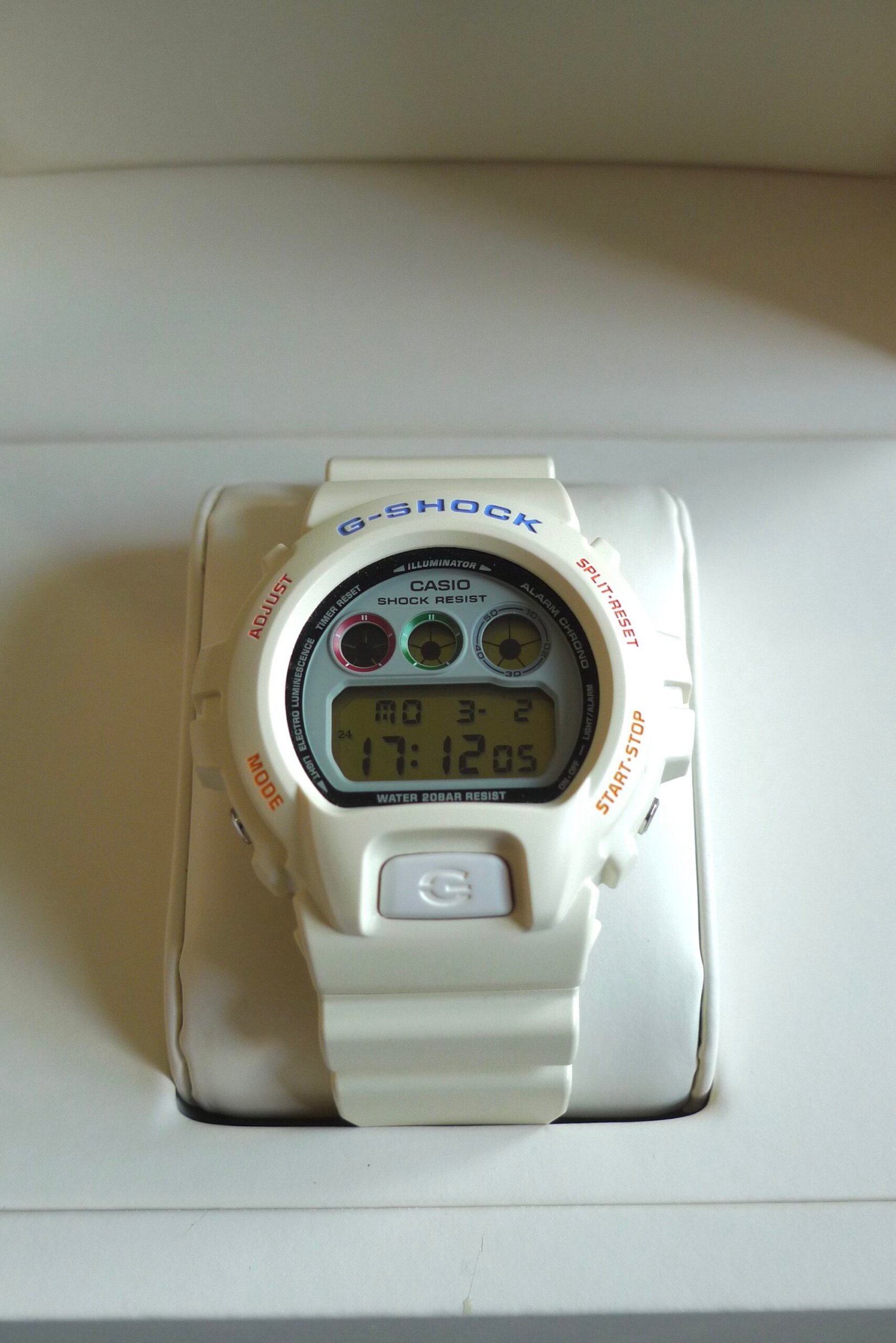 G-SHOCK x John Mayer x Hodinkee Ref. 6900-PT80 White/Cream Full Set Box and Papers - Image 4