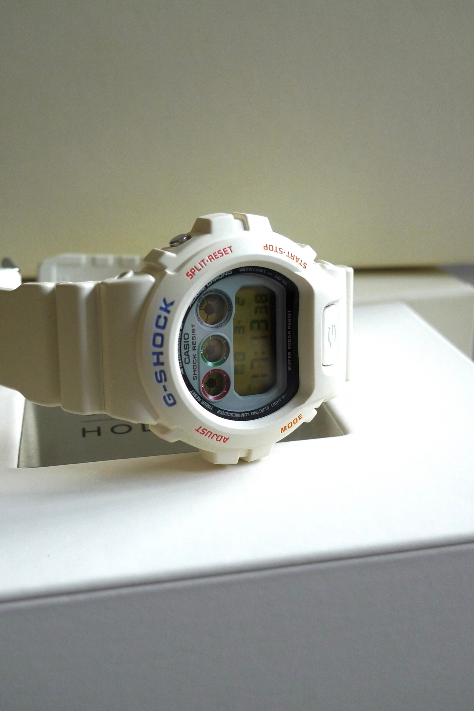 G-SHOCK x John Mayer x Hodinkee Ref. 6900-PT80 White/Cream Full Set Box and Papers - Image 5