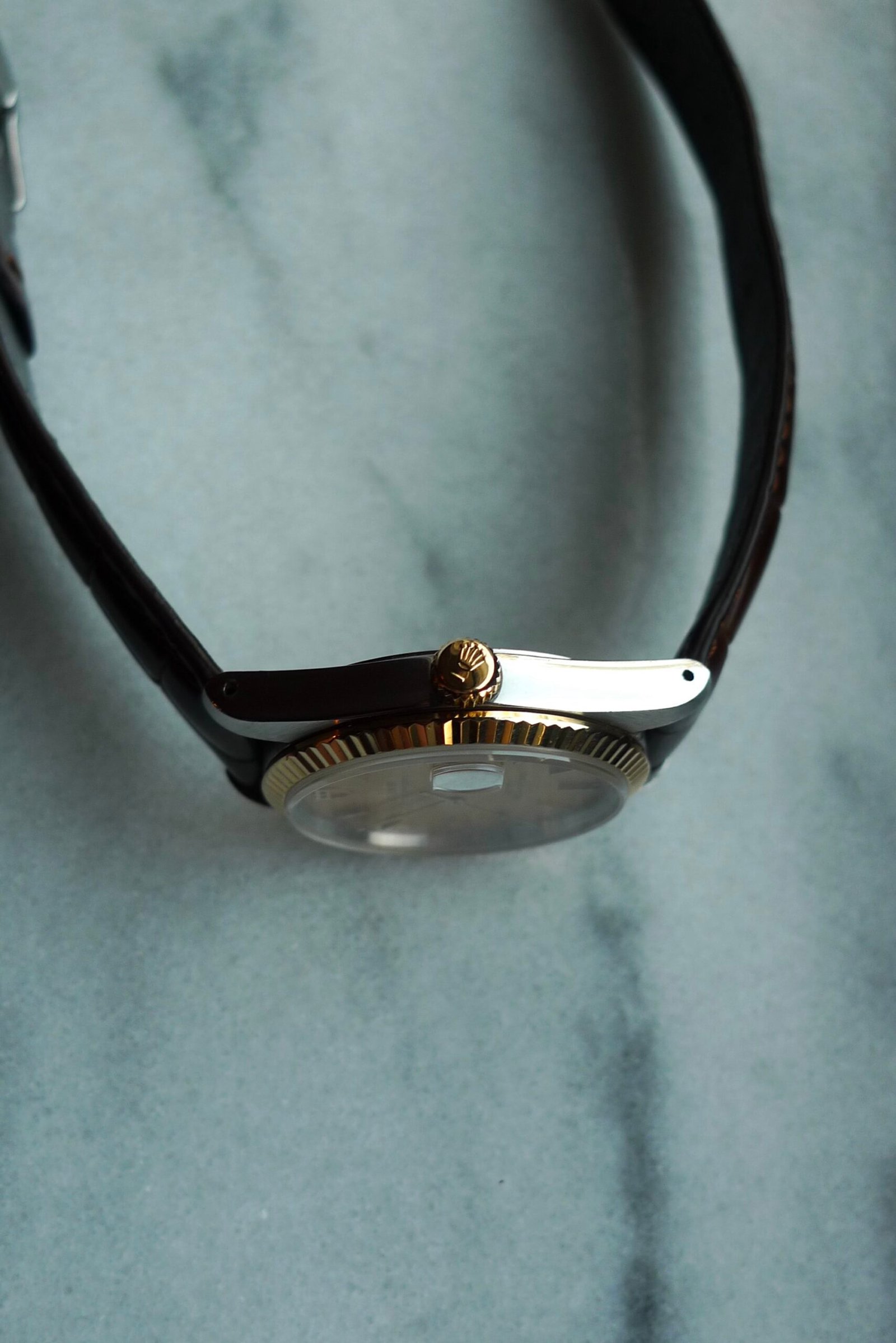 Vintage Tudor Prince Oysterdate 7934 Linen Dial 34mm Box and Papers - Image 4