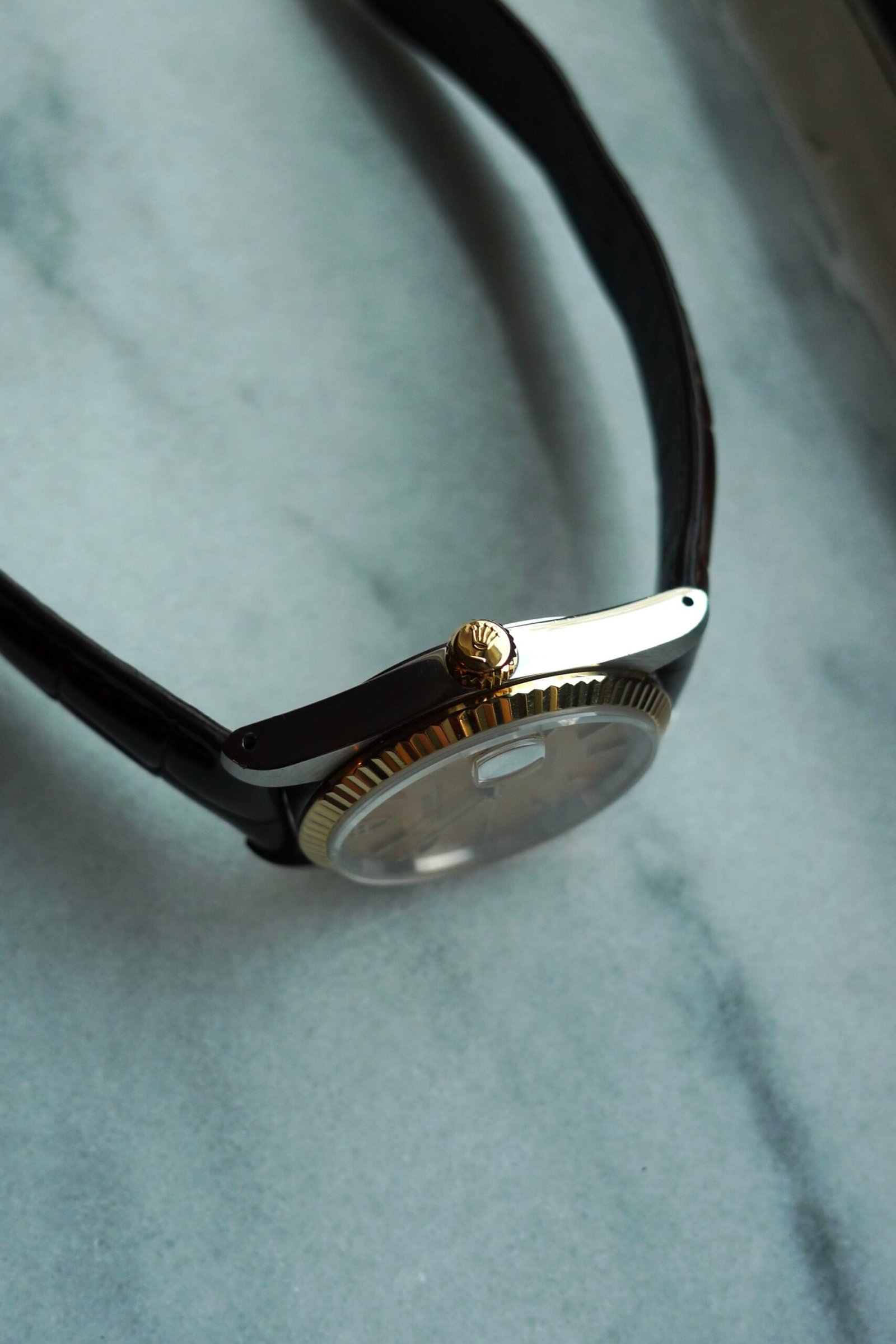 Vintage Tudor Prince Oysterdate 7934 Linen Dial 34mm Box and Papers - Image 5