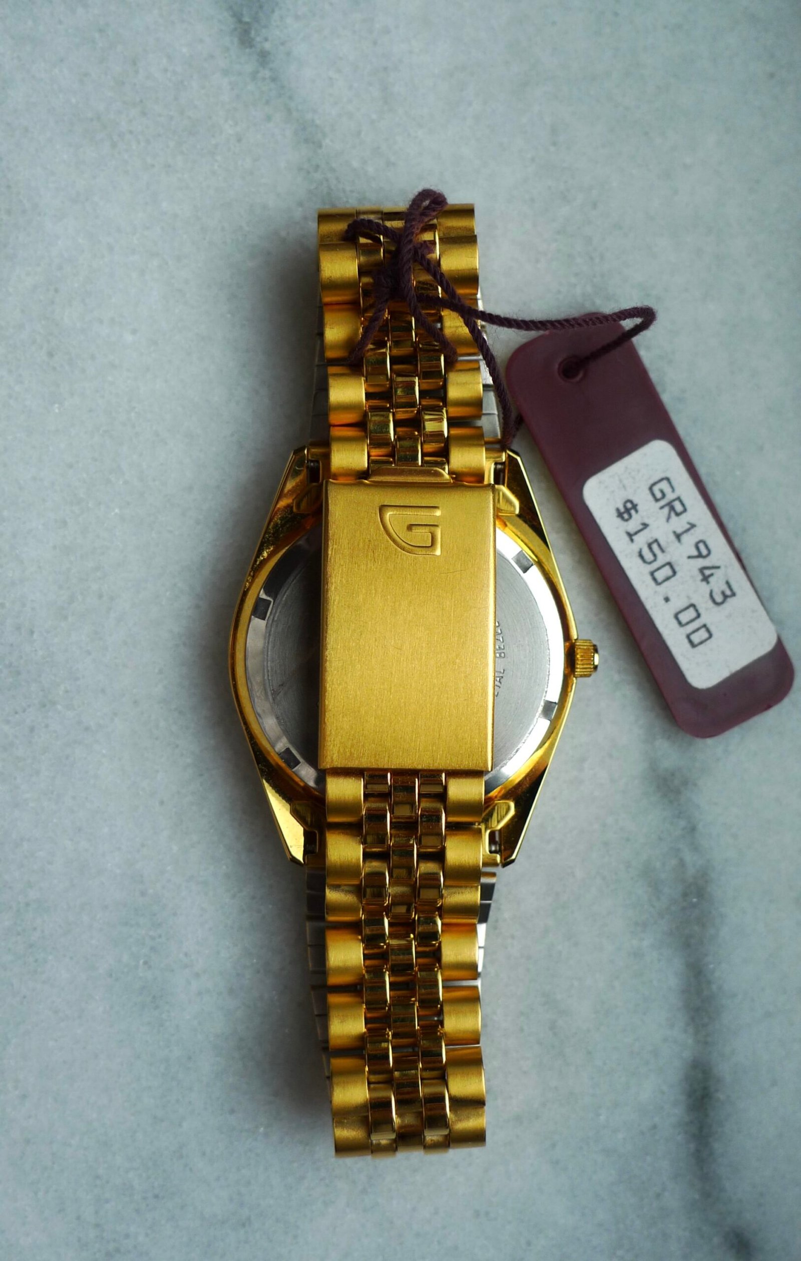 Gruen Day Date Blue Dial w/Box and Tags - Image 3