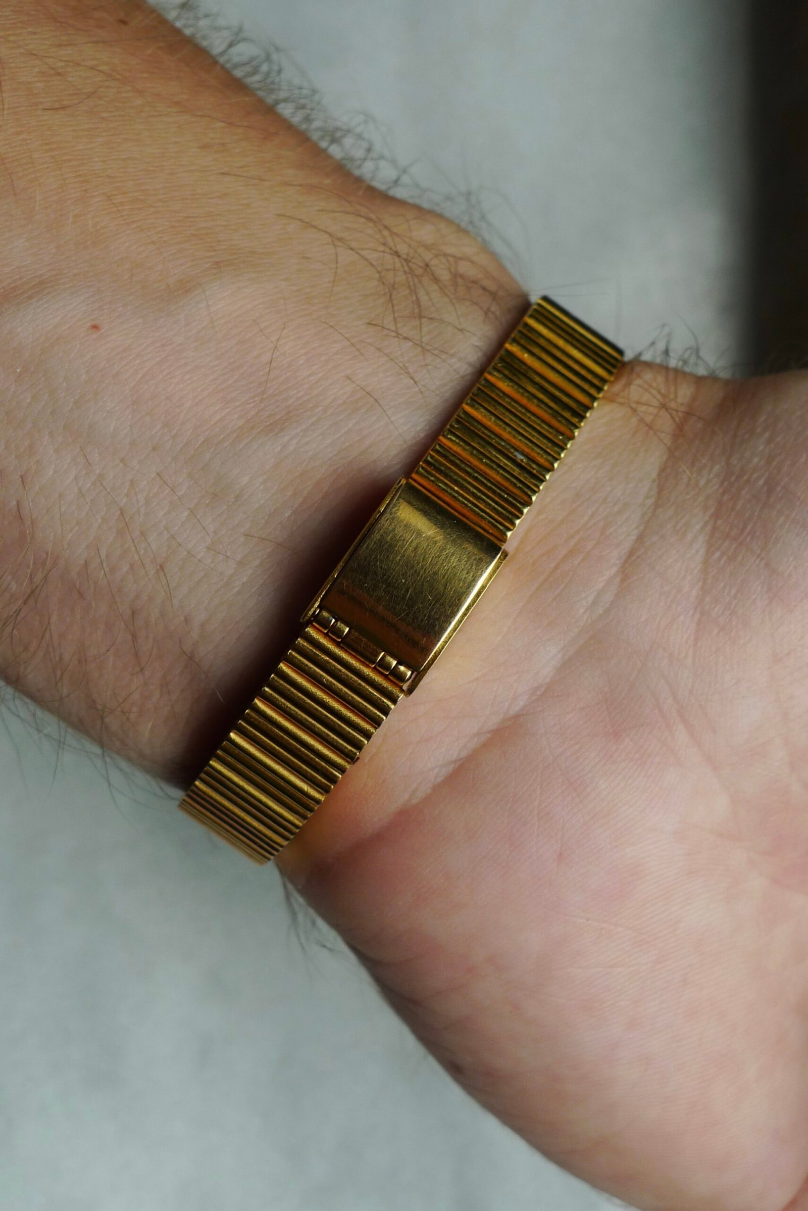 Limoges Swiss Made Quartz Polo Watch 24mm Gold Plated - Image 6