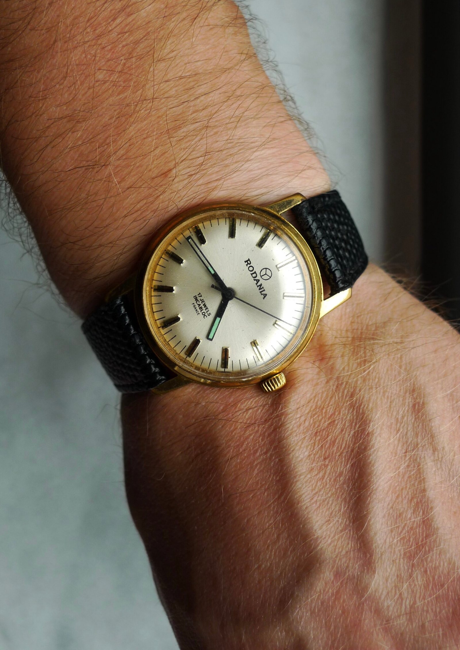 Rodania Rare “France” Dial Manual Wind Watch 33mm - Image 2