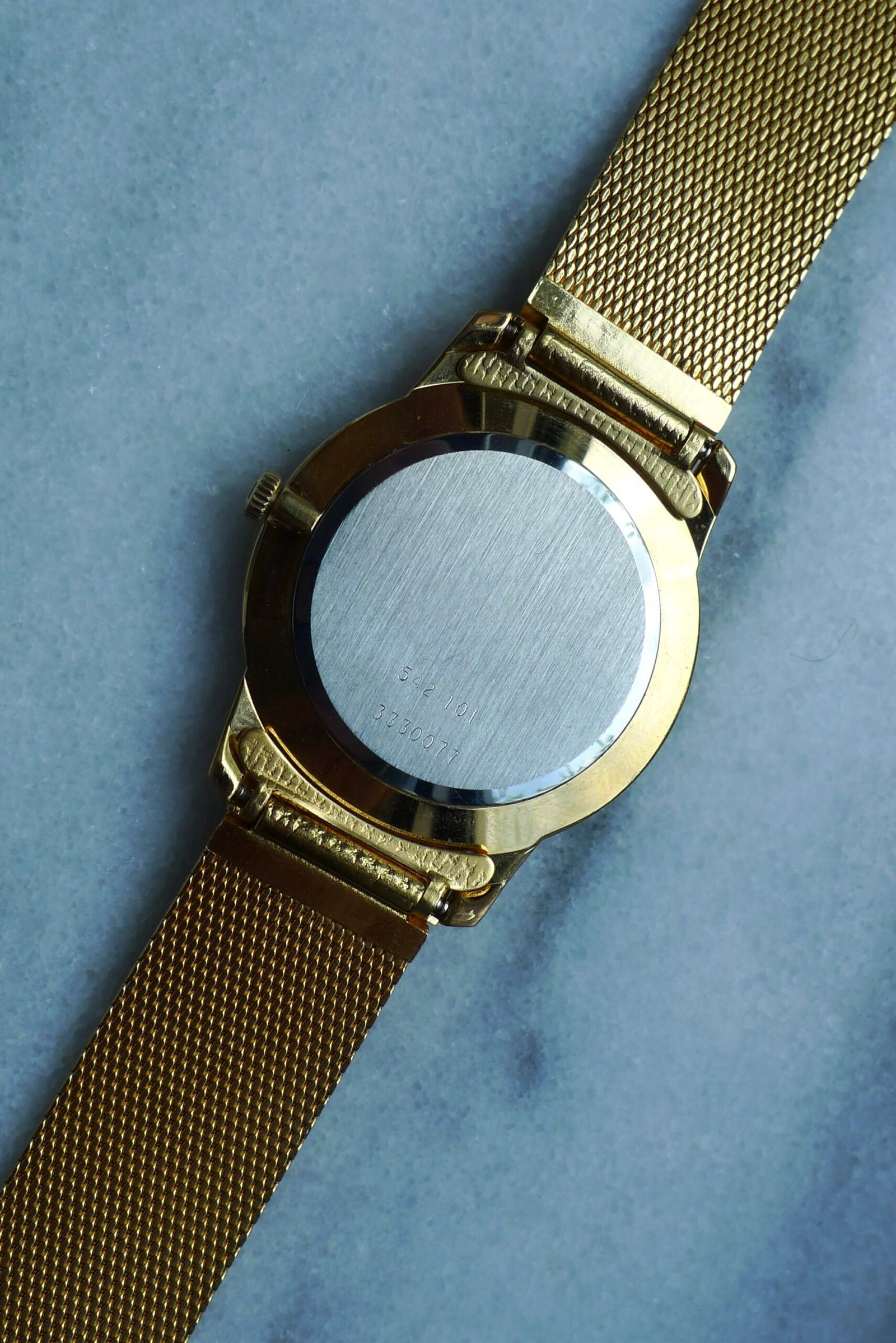 Universal Geneve Gold Plated Breguet Numerals 1960s - Image 8