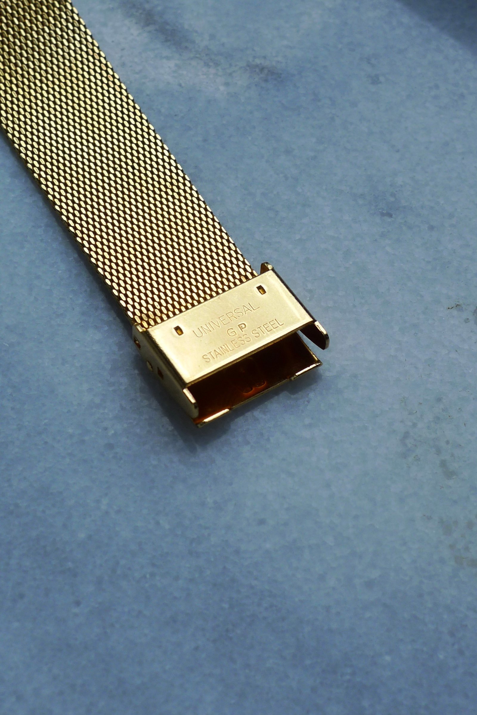 Universal Geneve Gold Plated Breguet Numerals 1960s - Image 9