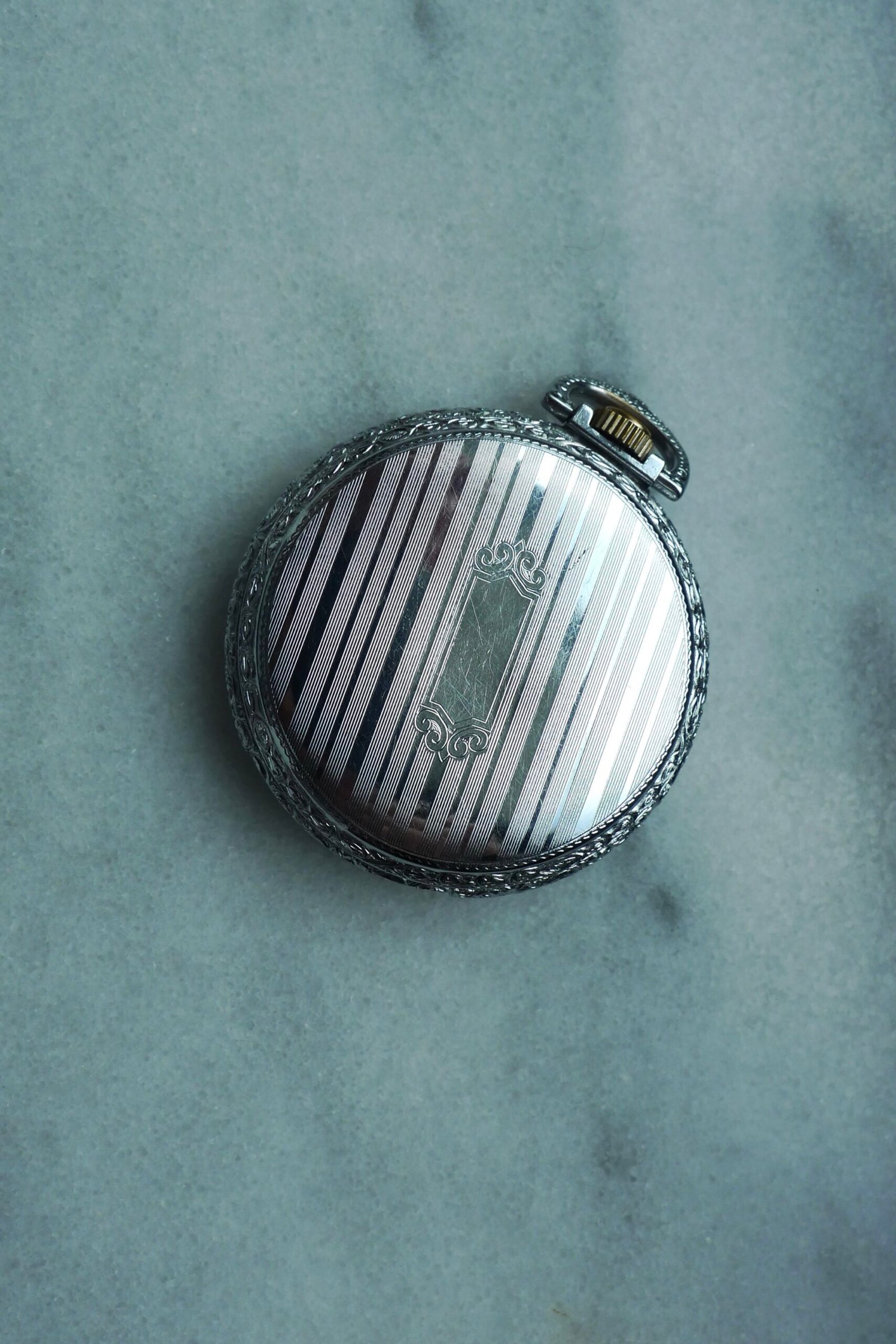 1923 Illinois 12s 17j Grade 405 Model 3 45mm Pocket Watch - Image 10