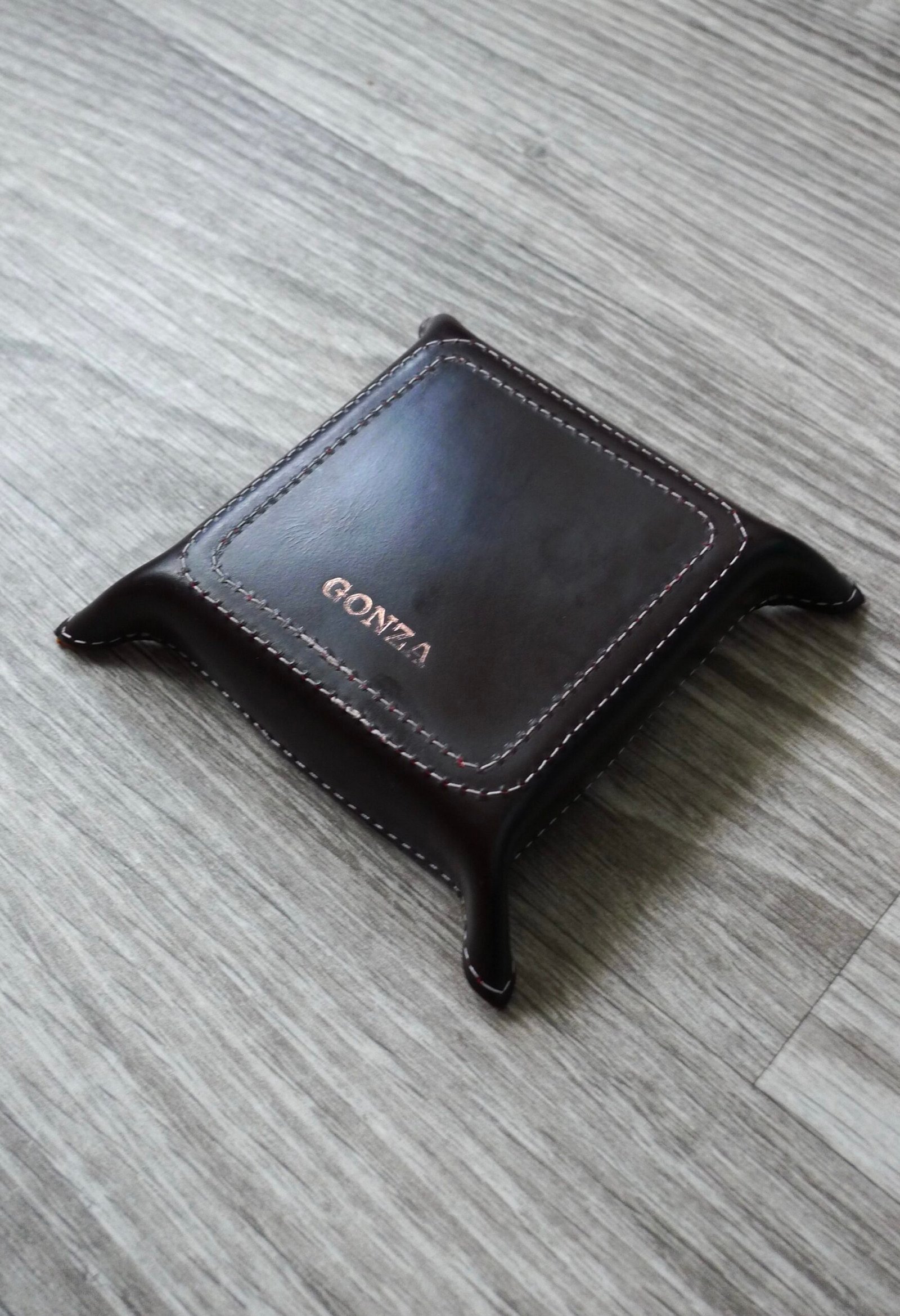 Handmade Leather Valet Tray 4x4 - Image 10