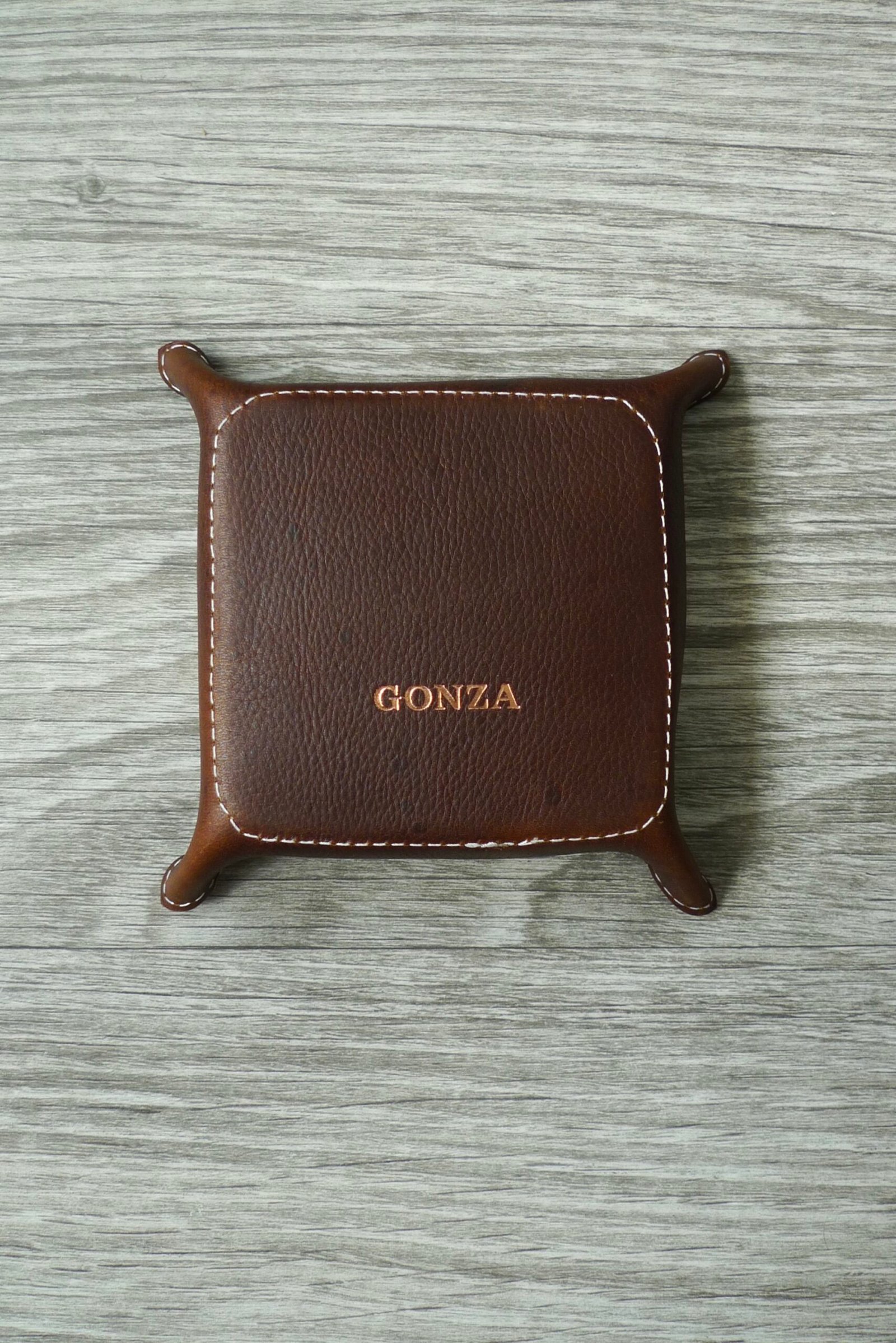 Handmade Leather Valet Tray 4x4 - Image 8