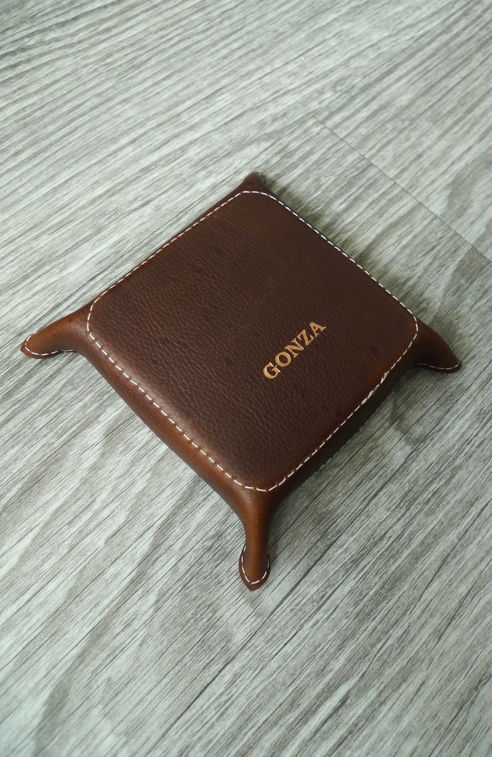Handmade Leather Valet Tray 4x4 - Image 9