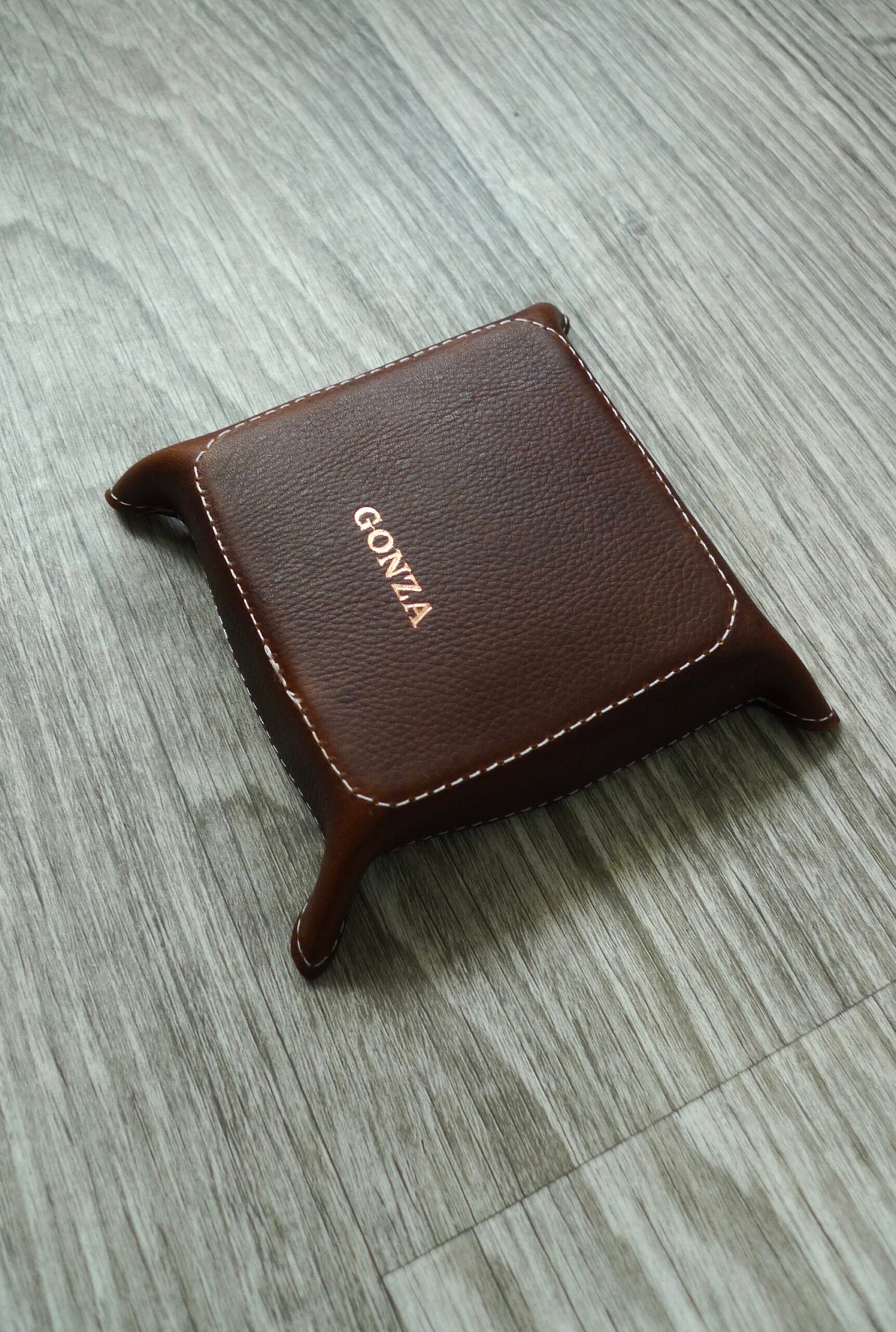 Handmade Leather Valet Tray 4x4 - Image 10