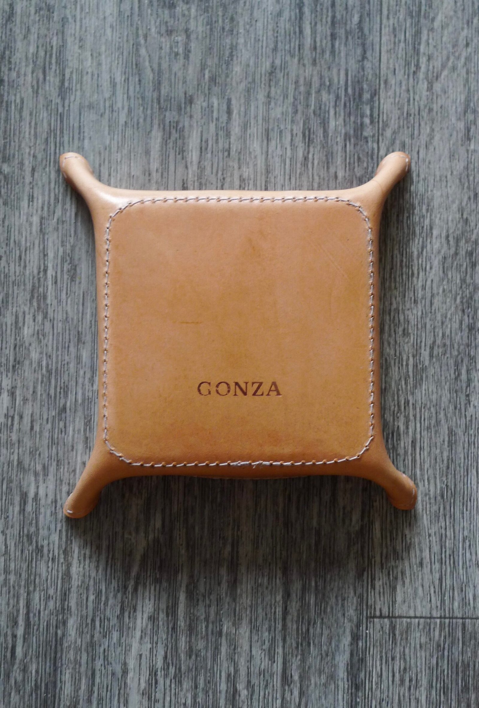 Handmade Leather Valet Tray 4x4 - Image 8