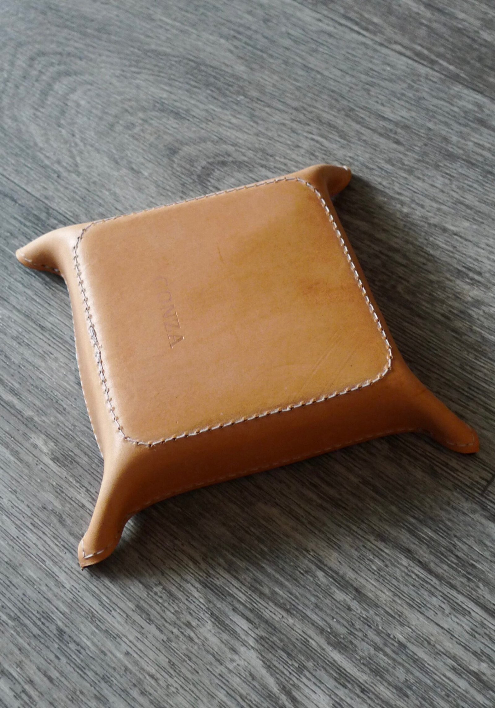 Handmade Leather Valet Tray 4x4 - Image 10