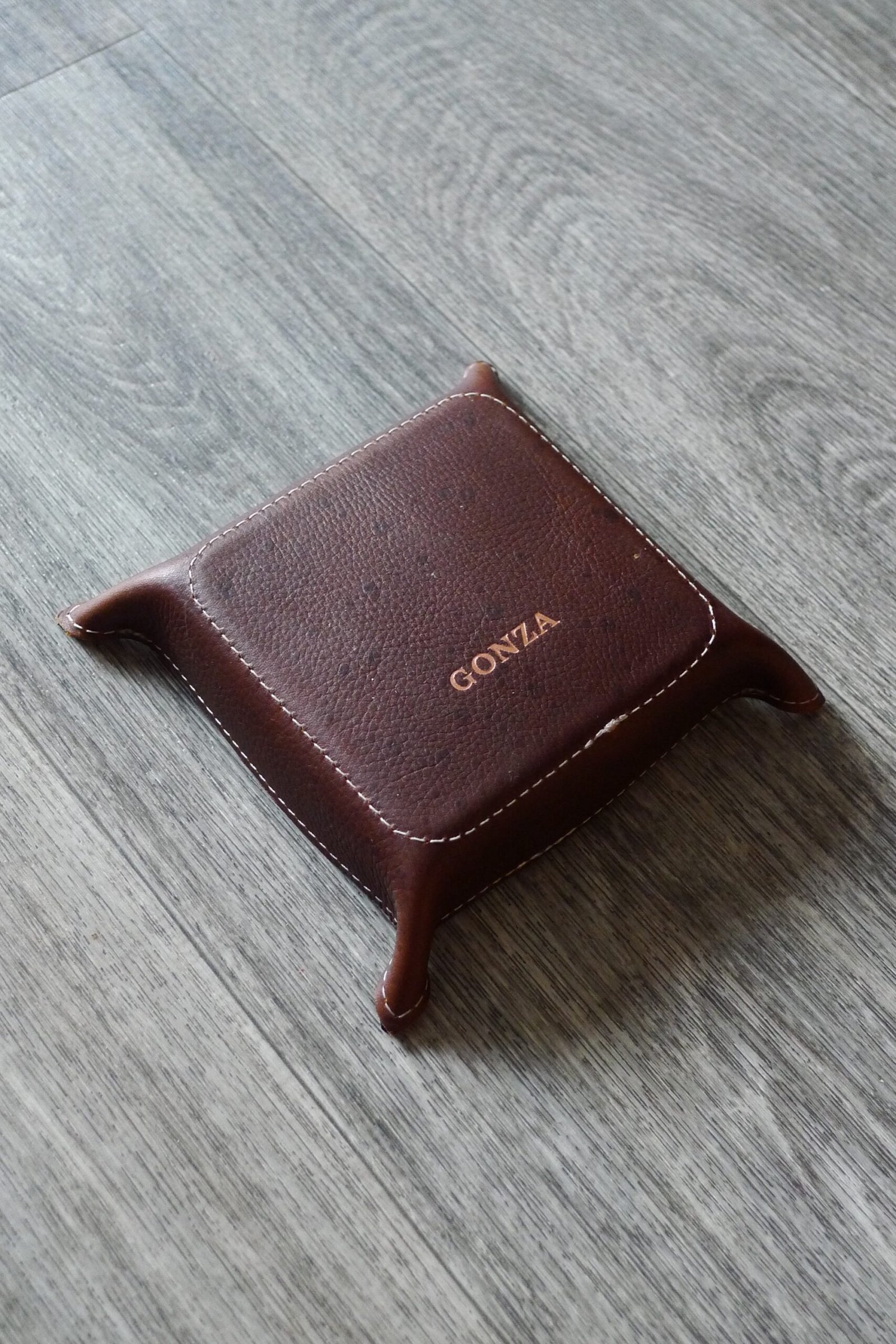 Handmade Leather Valet Tray 4x4 - Image 8