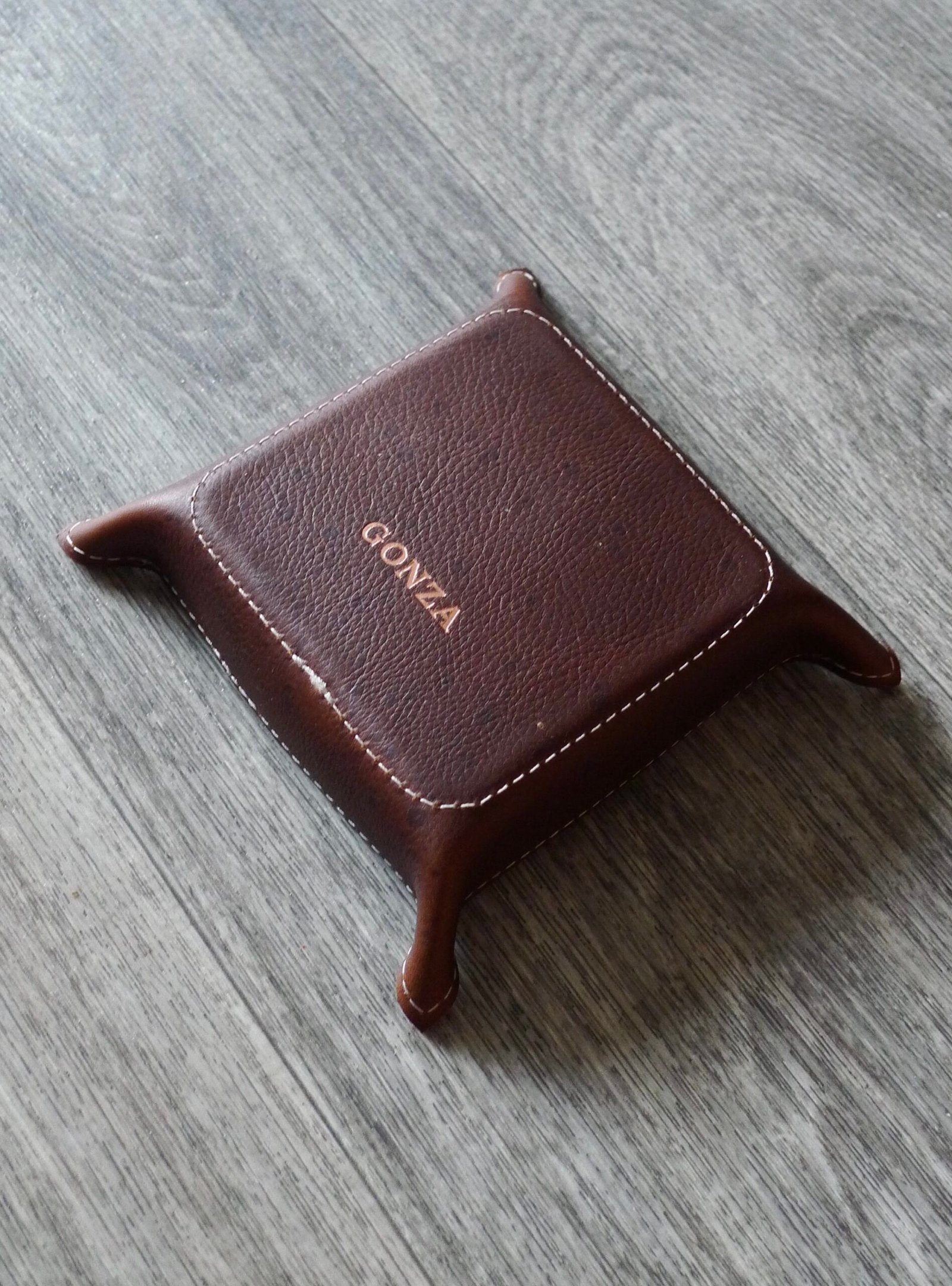 Handmade Leather Valet Tray 4x4 - Image 7