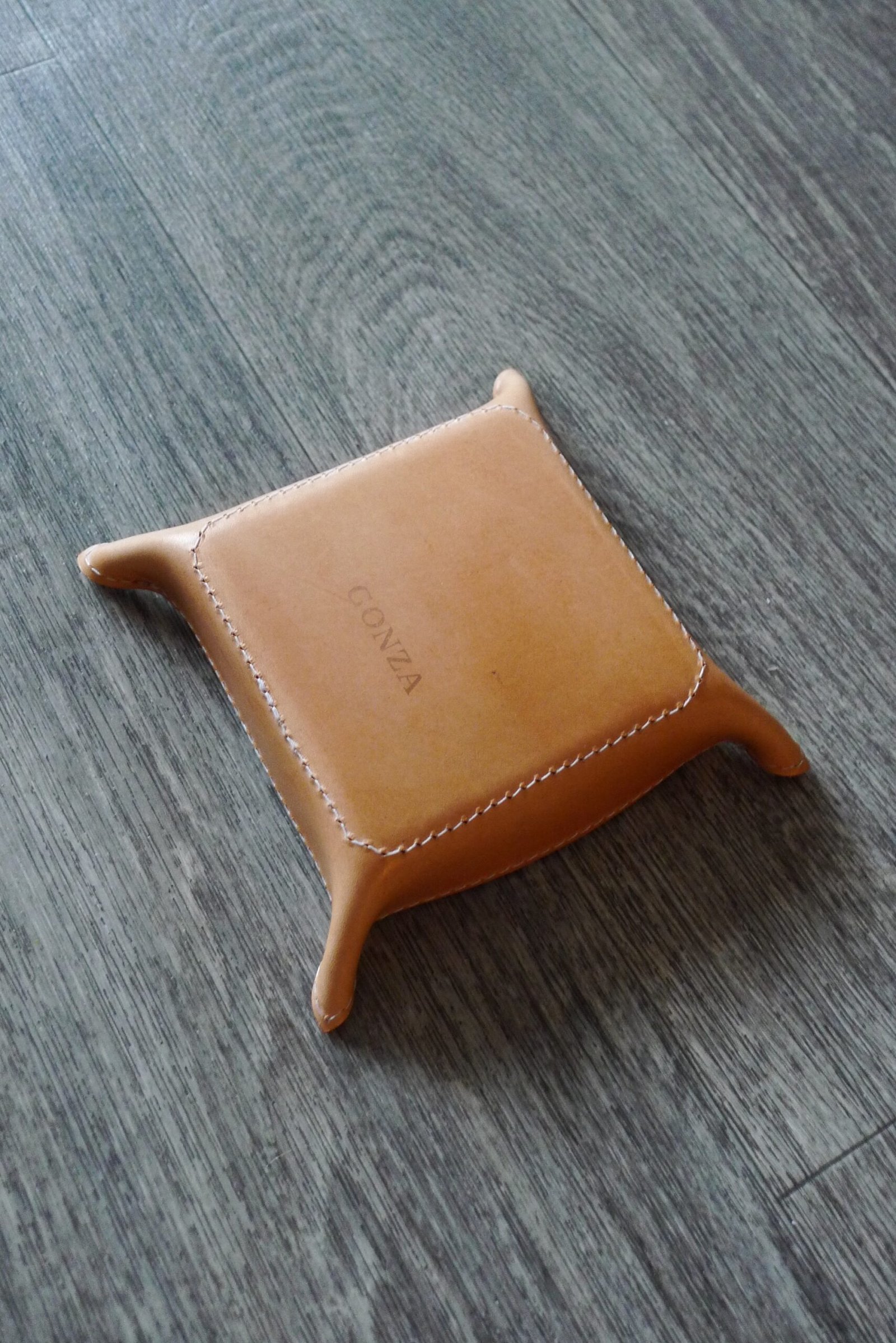 Handmade Leather Valet Tray 4x4 - Image 6