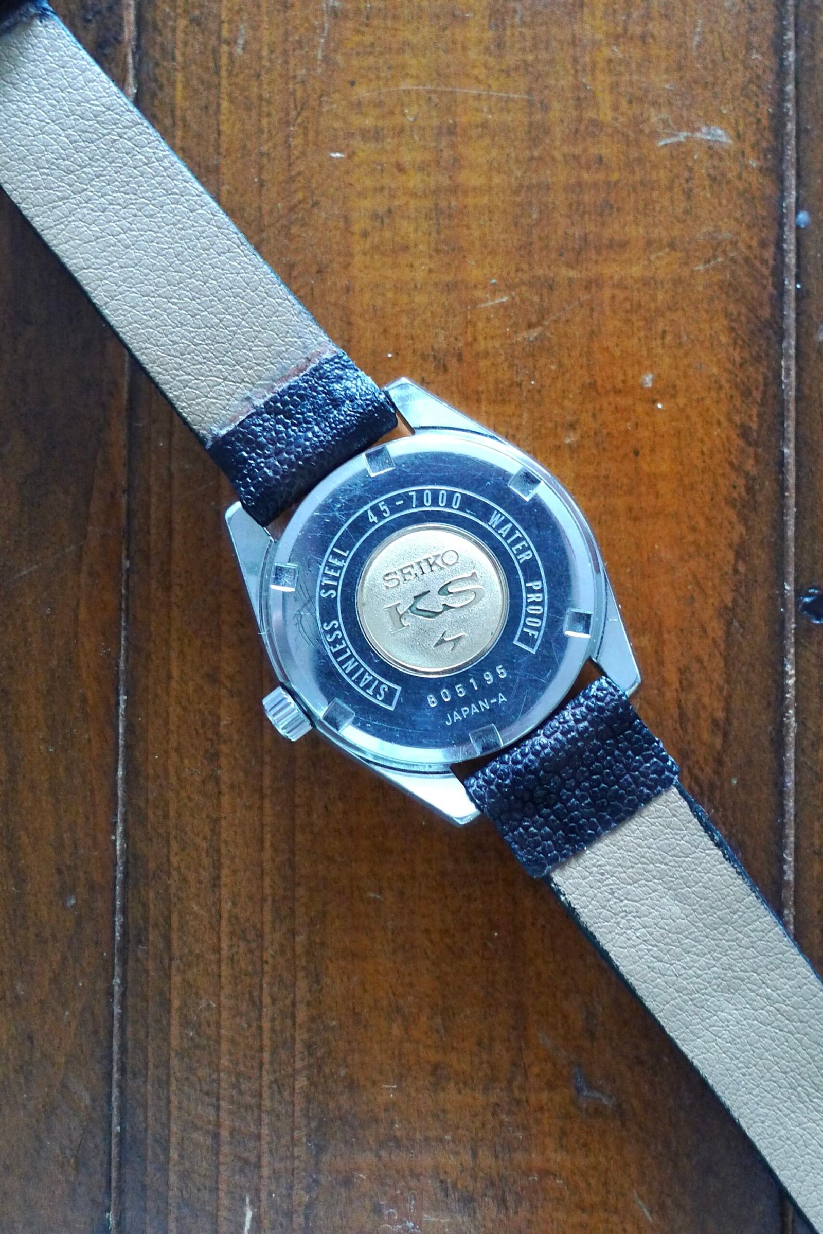 Handmade Elephant Leather Watch Strap 18mm - Image 4