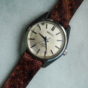 Handmade Elephant Leather Watch Strap 18mm